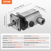 VEVOR Hydraulic Log Splitter Pump, 13GPM, 2 Stage 3000PSI Wood