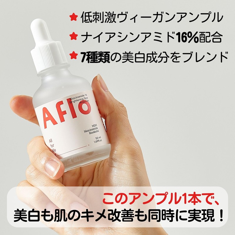 16% Niacinamide Blended Gentle Brightening Ampoule, 50ml/1.69 fl.oz/Niacinamide 16 Spa