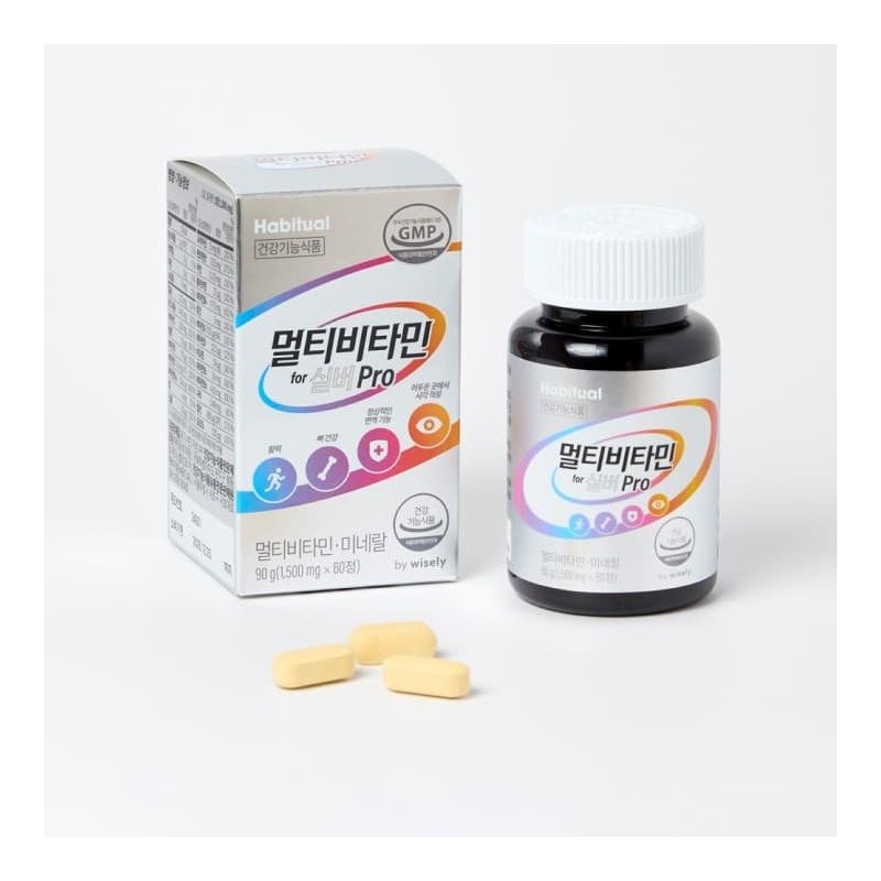 Comprehensive nutritional supplement for those in their 60s, middle-aged multivitamin,