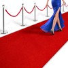 Extra Thick Red Carpet Runner for Party Felt Non-Slip Rubber