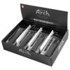 Sakura Crepas RAF150SL(20) Eraser, Arch Slim Type, Black, 20 Pieces
