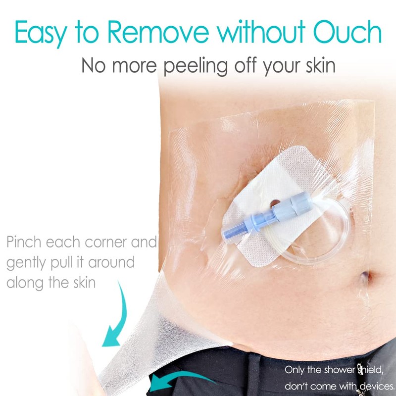 Hola Health Shower Protector [Pack of 50], 6" x 8"