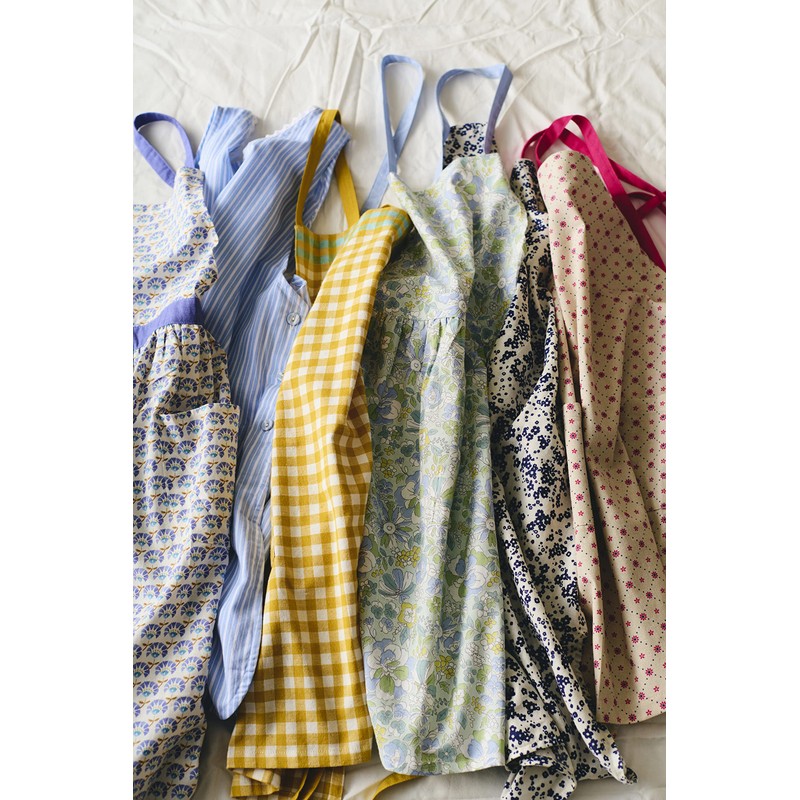 REP Polka Apron, Beige, 28.7 x 33.1 inches (73 x