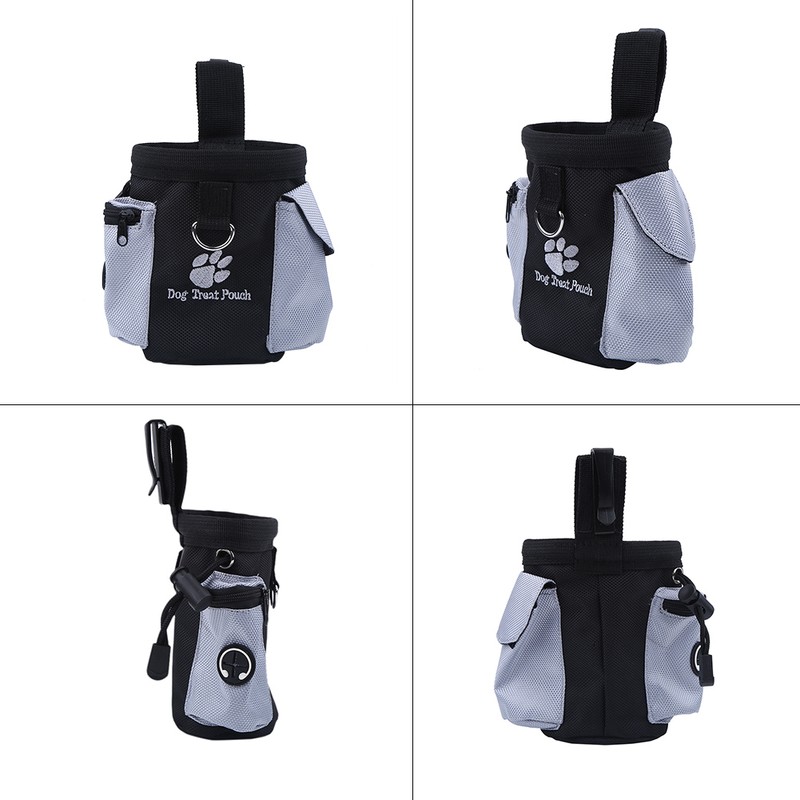 Pet Dog Puppy Obedience Agility Bait Training Food Treat Pouch