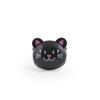 Kikkerland Woodlands Clip para bolsa, Gato, Negro, 1
