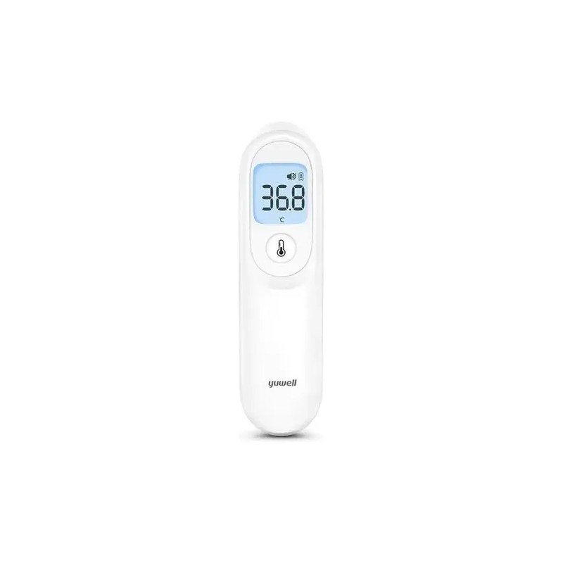 Termómetro Infrarrojo Digital Yuwell YT-1C Sin Contacto Frente Blanco