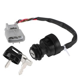 M MATI Ignition Key Switch for Yamaha Big Bear 400 Grizzly 700/550/400 Kodiak 700/450 2009-Up Grizzly 660 2002-2008 Kodiak 400 2002 28P-82510-00-00 28P-82510-01-00 5KM-82510-00-00 5KM-82510-01-00