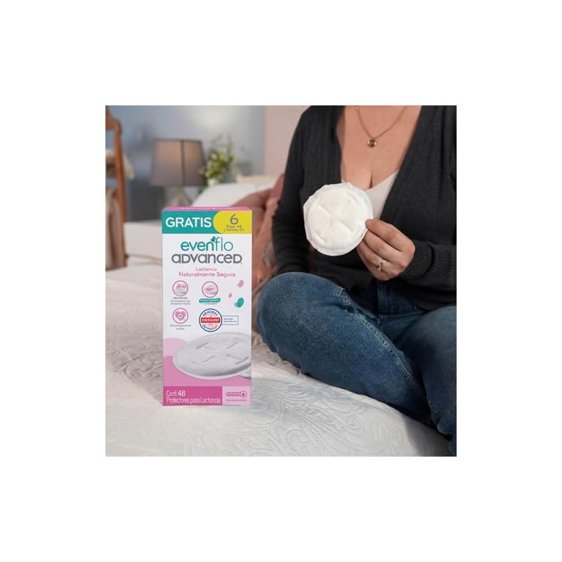 Protectores para Lactancia, Paquete de 96 piezas, con Sistema Absorgel