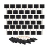 Bates- Foam Paint Brushes, 3", 40 Pack, Black Sponge Brushes