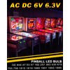 AC DC 6V 6.3V Pinball LED Bulb GE44 47 755
