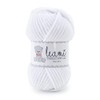 LEAMI Chenille Soft UNI 101 White (100g/120m)