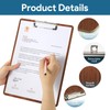 Wooden Clipboard A4, Clipboards A4 with Metal Clip, Clipboards, Wooden