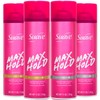 Suave Hairspray, Max Hold Variety 4-Pack – Scented + Unscented