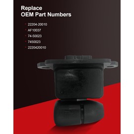 GDSMOTU Mass Air Flow Sensor 22204-20010 Compatible 1997-1999 for Toyota Avalon V6 3.0L DOHC, 1997-2001 for Toyota Camry V6 3.0L DOHC OE#2220420010, AF10037, 74-50023