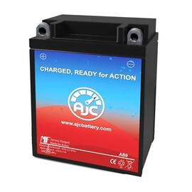 AJC Battery Compatible with Yuasa 12N9-4B-1 Powersports Battery