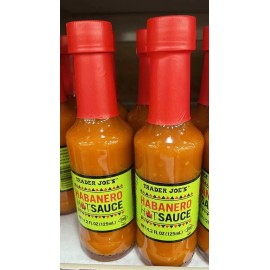 Trader Joe's VALUE 2 PACK Trader Joe’s HABANERO HOT SAUCE 4.2 fl oz ea.