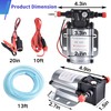 Fuel Transfer Pump Kit with Carrying Case, 12 Volt Electric