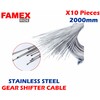 FAMEX RIDE Stainless Steel Mountain Bike Inner Gear Shifte Cable