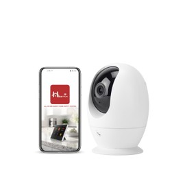HESTIA Security Camera Indoor, 2k 3.0MP Cameras House Security with Smart IR Night Vision, 360° Wireless Camera with Human Detection & Auto Tracking, 2 Way Audio Home Security Camera, Home Pet Camera