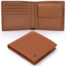LIVLOKO Leather Mens Wallet RFID Wallet for Men Classic Wallet Slim Minimalist Wallet Designer Wallets for Men