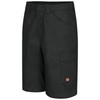 Red Kap Men's Shop Short, Black, 44W x 13L