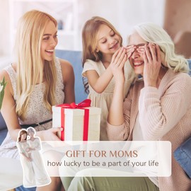 Storieme Geschenke für Mama Geschenk Geburtstagsgeschenk: Mama Geschenk Mutter Tochter Geschenk für Beste Mama Personalisierte Figuren Geschenk Muttertagsgeschenk