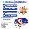 Cable Set, Subwoofer Car Amplifier Cable Set Connection Set 10GA