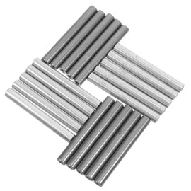 Hohopeti Water Electrolyzer Iron Aluminum Rods 20pcs High Conductivity Lab Research Tool