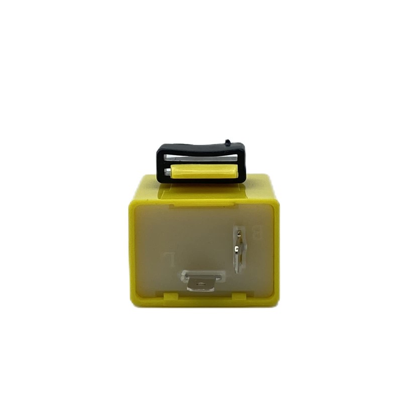 LK 2Pcs 2-Pin Speed Flasher Relay for DC 12V Adjustable