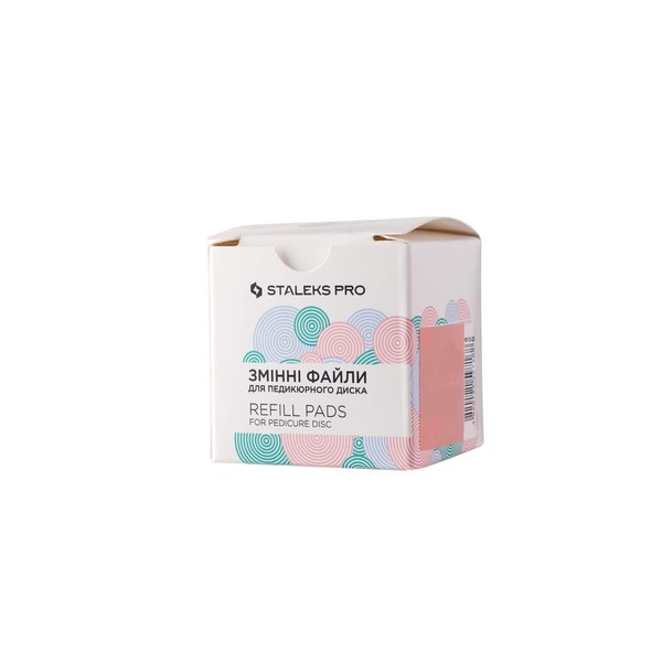 STALEKS PRO Pododisc Refill 50 Disposable Pedicure Stickers (Rugosity -