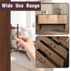 NIZADO Antique Copper Cabinet Pulls 2.5 Inch, Vintage Drawer Pulls