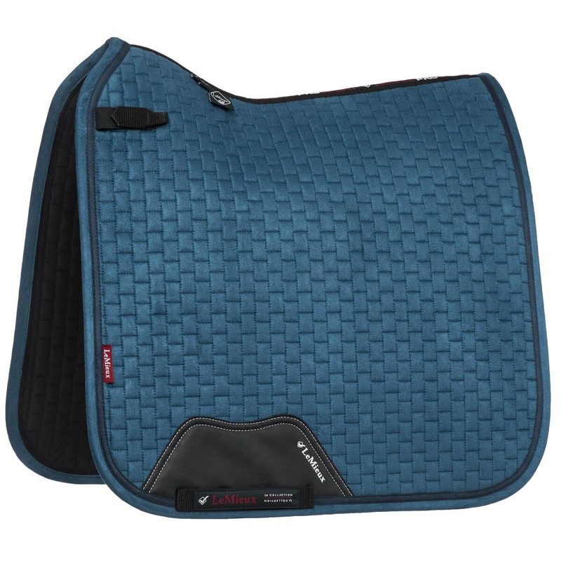LeMieux Suede Dressage Square Saddle Pads - English Saddle Pads