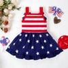 Magic Park Baby Girls Independence Day Dress Toddler Girl 4th