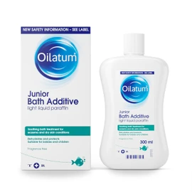 Oilatum Oilatum Junior, Treatment for Eczema & Dry Skin Conditions, Bath Additive, Protects Skin from Moisture Loss, Fragrance Free, Suitable for Babies & Children, 1 x 300ml
