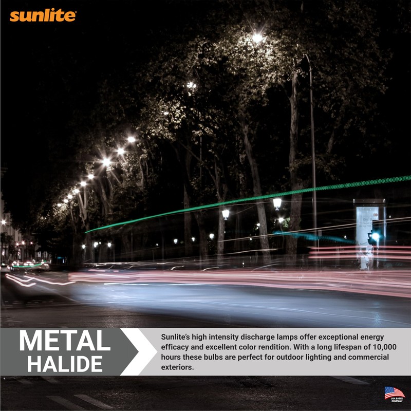 Sunlite M110/O Protected Metal Halide Lamp 50W Clear