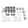 SNKOURIN Expandable Spice Rack Shelf, Stainless Steel Organizer Stand with