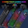 CHONCHOW USB Wireless Gaming Keyboard and Mouse Combo, LED Backlit