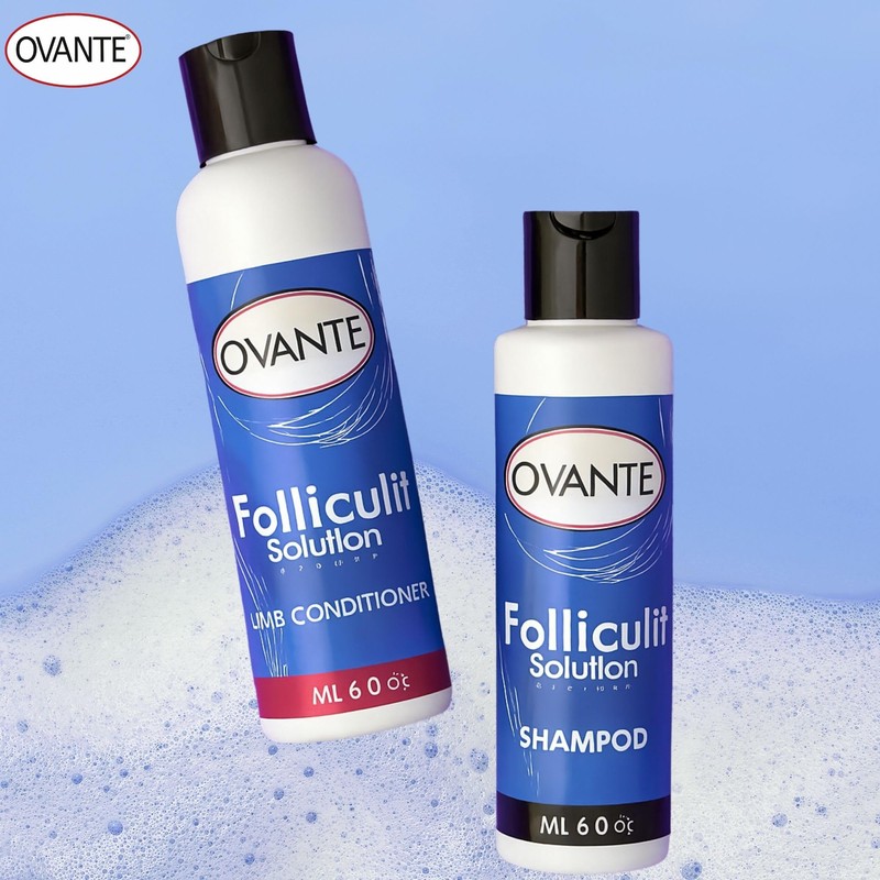 OVANTE Folliculit Solution Shampoo & Conditioner Set - Ingrown Hair