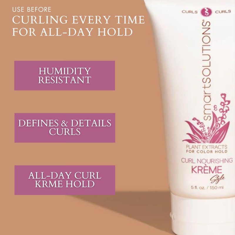 SMART SOLUTIONS Curl Nourishing Kreme, 5 oz. | Curl Defender