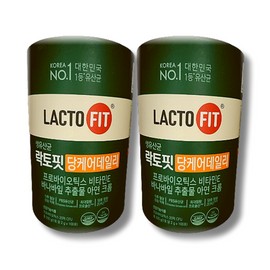 Chong Kun Dang Health Lactopit Dancare Daily 2g / 락토핏 당케어 데일리 2g x 100포 2통 생유산균 프로바이오틱스