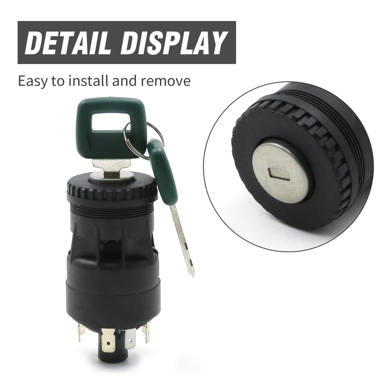 DUZFOREI 15082295 Ignition Switch Set, Replacement for Volvo L70 L70E