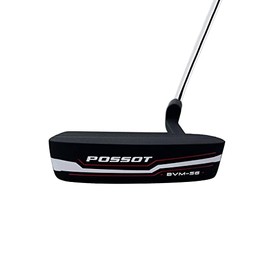 POSSOT Golf Putter Zinc Aluminum Alloy Putters Golf Club Right Handed CNC Milled Putter Face Sturdy Steel Shafts Easy-to-Control Grip for Man and Woman Golfer