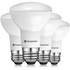SUNPERIAN BR20 LED Bulb, 6W=50W, 2700K Warm White, 550 Lumens,
