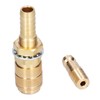 Quick Connector Fitting Hose Brass Connection for TIG Welding Torch