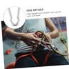 Sosoport 2pcs Indoor Carabiner Buckle Gym Pull Rod Buckle Safety