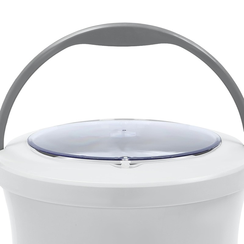 3.17Gal Portable Manual Clothes Dryer, Non Electric Foot Powered Compact