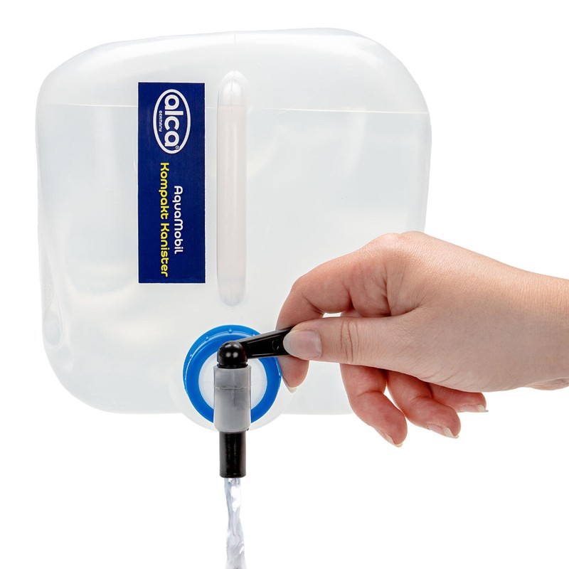 alca® Foldable Water Canister 10 L Drinking Water Container with