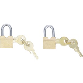 BGS Diy 85808 | Luggage Padlock Set | 15 mm | 2 pcs.