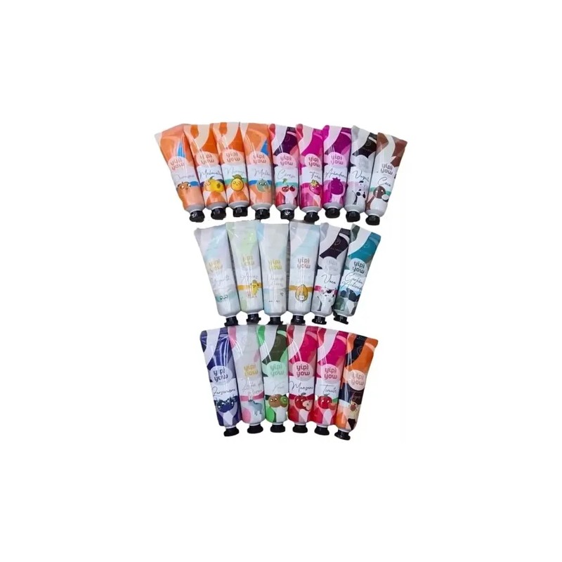 30 Crema Para Manos Hidratante Olor Surtidas Mayoreo Kawaii