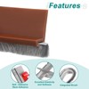 uxcell 2 Pcs Door Sweep for Bottom of Door, 2"